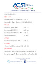 campionato romagnolo strada calendario 2024