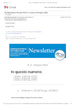 Newsletter Fiscale ACSI n. 6 mese Giugno 2022